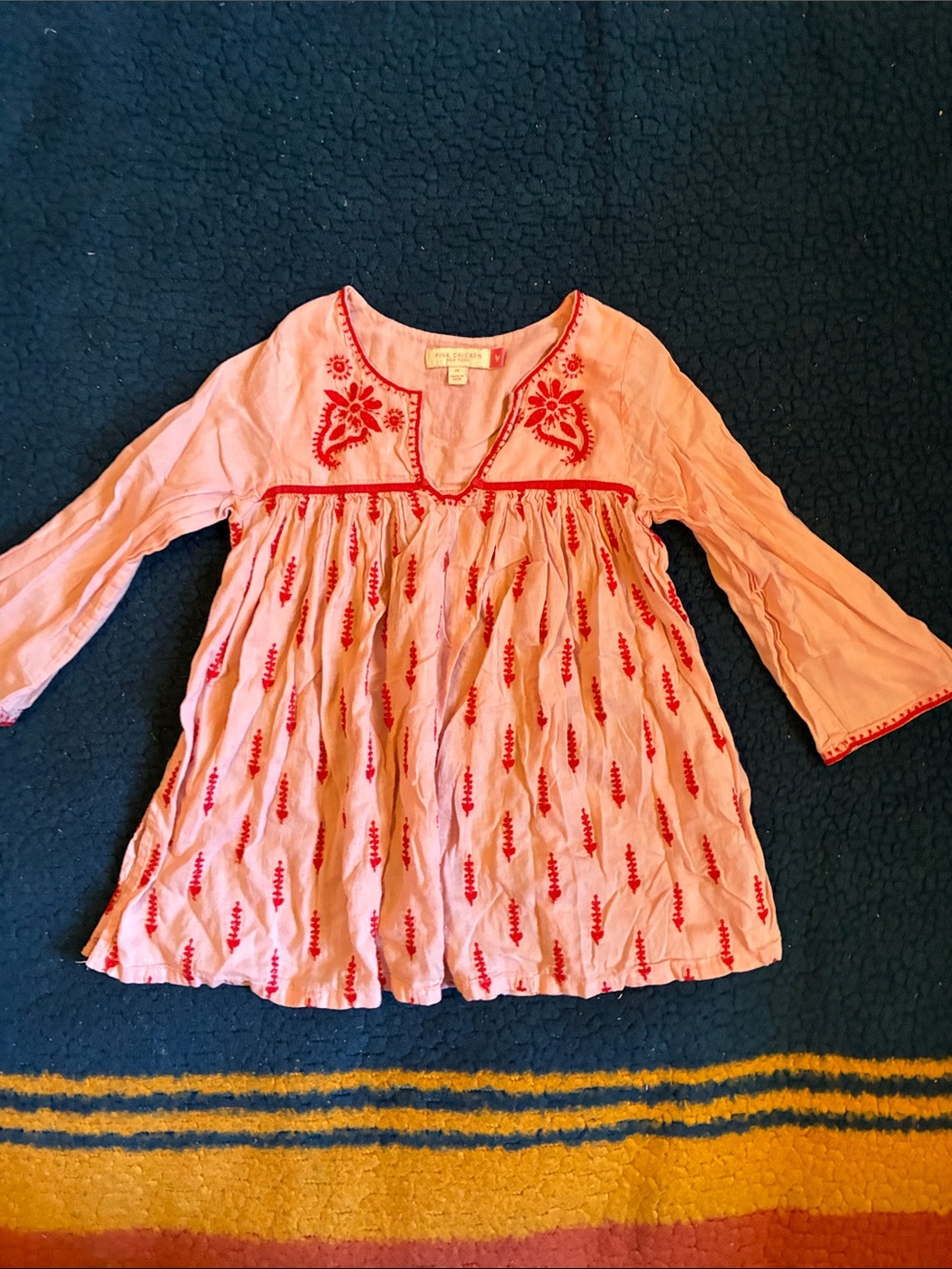 Pink Chicken Jade Tunic Coverup in Peony